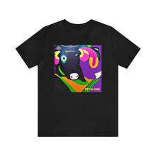 Load image into Gallery viewer, Pet a Cow Art Short Sleeve Tee - David&#39;s Brand
