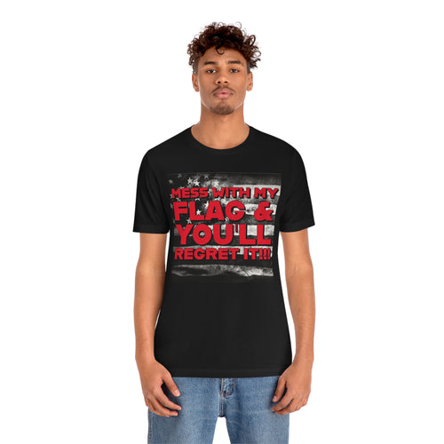 Mess With My Flag Red Short Sleeve Tee - David's Brand