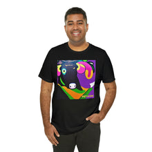 Load image into Gallery viewer, Pet a Cow Art Short Sleeve Tee - David&#39;s Brand