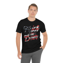 Load image into Gallery viewer, Faith in Beer American Flag Short Sleeve Tee - David&#39;s Brand