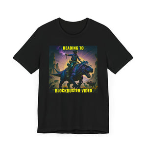 Heading to Blockbuster Video