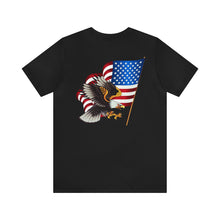 Load image into Gallery viewer, USA Eagle w/FlagShort Sleeve Tee