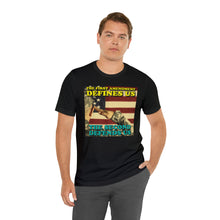 Load image into Gallery viewer, The First Amendment Defines Us The Second Defends Us Short Sleeve Tee