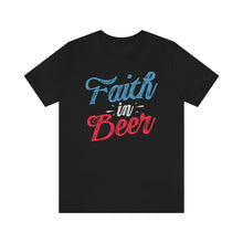 Load image into Gallery viewer, Faith in Beer Short Sleeve Tee - David&#39;s Brand