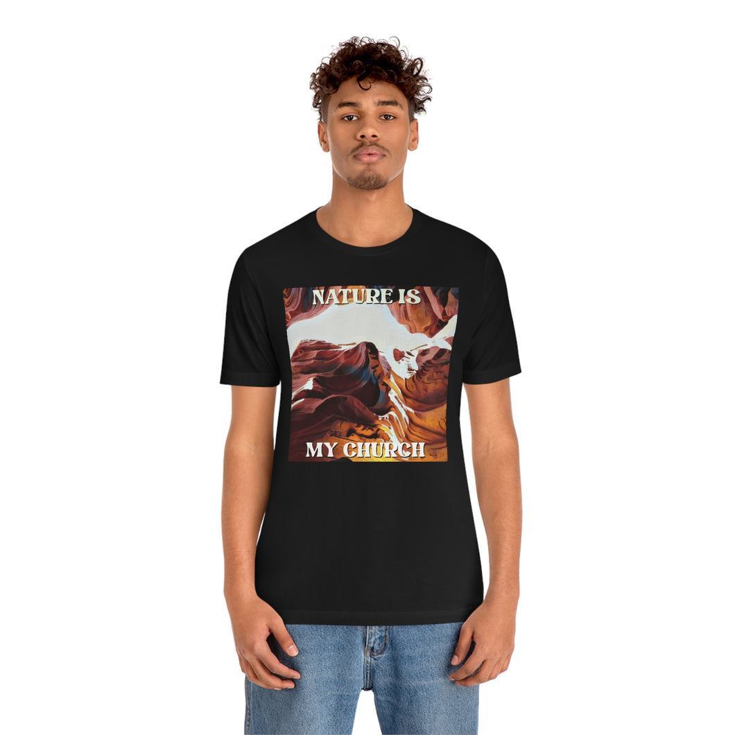 Nature is my Church Short Sleeve Tee