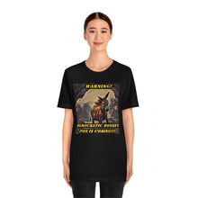 Load image into Gallery viewer, Warning! Democratic Donkey Pox is Coming! Short Sleeve Tee - David&#39;s Brand