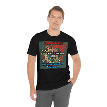 Load image into Gallery viewer, Coronavirus: One Lie For Man, One Giant Hoax for Mankind! Short Sleeve Tee - David&#39;s Brand