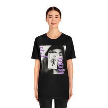 Load image into Gallery viewer, Stop Being So Forgiving Black &amp; White Short Sleeve Tee - David&#39;s Brand
