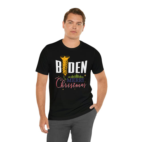 Screw Biden Merry Christmas Limited 2 Short Sleeve Tee - David's Brand