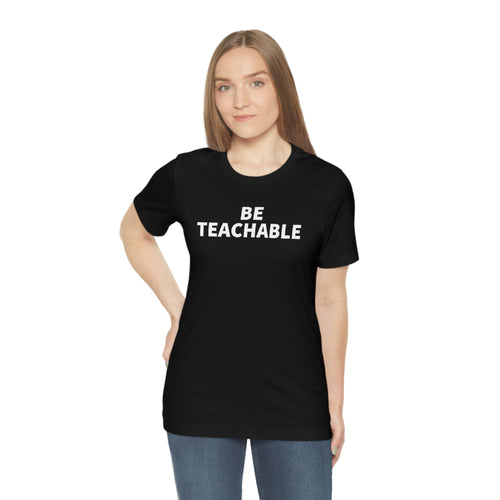 Be Teachable Short Sleeve Tee - David's Brand