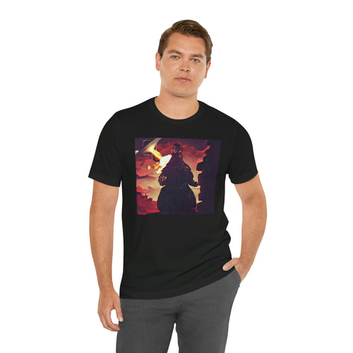 Enterprise vs Godzilla Short Sleeve Tee