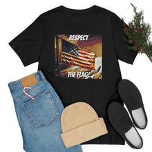 Load image into Gallery viewer, Respect the Flag! Short Sleeve Tee