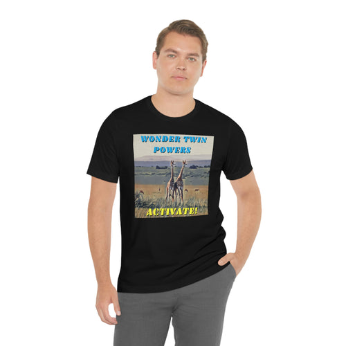Wonder Twin Powers Activate! Short Sleeve Tee