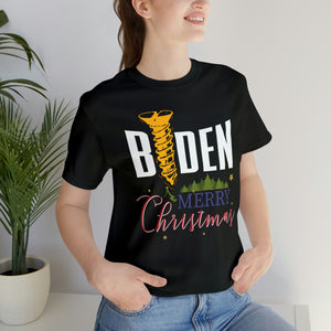 Screw Biden Merry Christmas Limited 2 Short Sleeve Tee - David's Brand