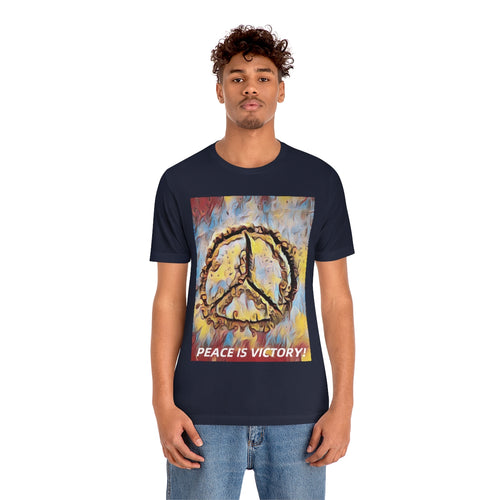 Peace is Victory! Short Sleeve Tee - David's Brand