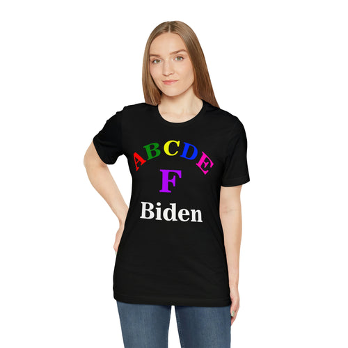 ABCDE F Biden Short Sleeve Tee - David's Brand