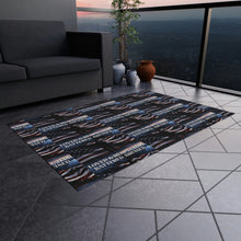 Load image into Gallery viewer, Battered &amp; Bruised Loved &amp; Respected Outdoor Rug