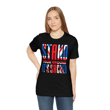 Load image into Gallery viewer, Stand Your Ground British Flag Short Sleeve Tee - David&#39;s Brand