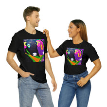 Load image into Gallery viewer, Pet a Cow Art Short Sleeve Tee