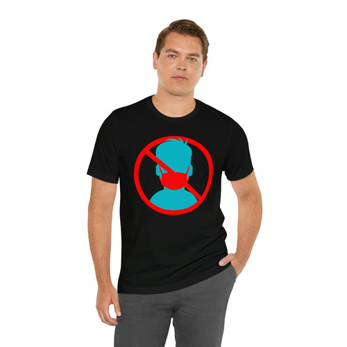 Anti-Mask Men's Short Sleeve Tee - David's Brand