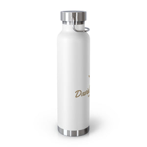 David's Brand Gold Copper Vacuum Insulated Bottle, 22oz - David's Brand