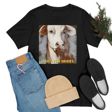 Load image into Gallery viewer, Cow-ver Model Short Sleeve Tee