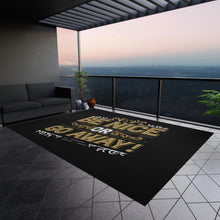 Load image into Gallery viewer, Be Nice Or Go Away! Outdoor Rug