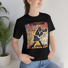 Load image into Gallery viewer, Fight for the Animals! Short Sleeve Tee - David&#39;s Brand