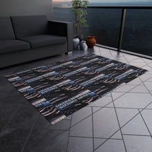 Load image into Gallery viewer, Battered &amp; Bruised Loved &amp; Respected Outdoor Rug