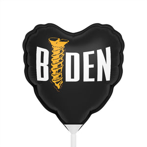 Screw Biden Balloon (Round, Heart-Shaped) - David's Brand
