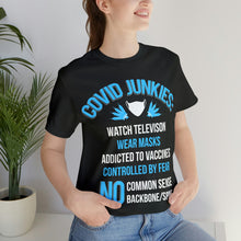 Load image into Gallery viewer, Covid Junkies Short Sleeve Tee - David&#39;s Brand