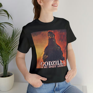 Godzilla Is My Spirit Animal! Short Sleeve Tee