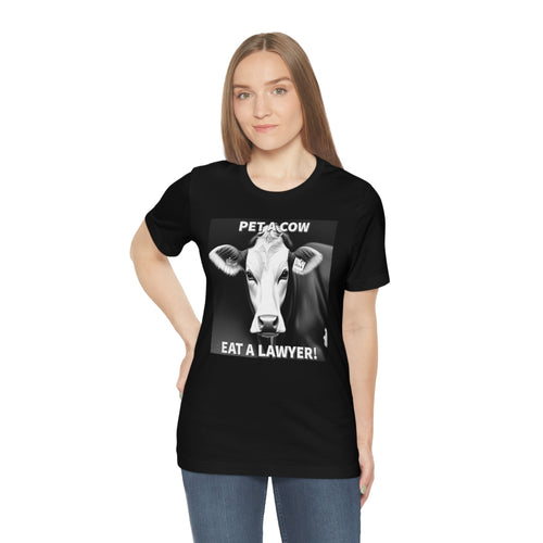 PET A COW B&W Short Sleeve Tee - David's Brand