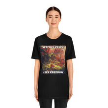 Load image into Gallery viewer, Within Peace Lies Freedom Short Sleeve Tee