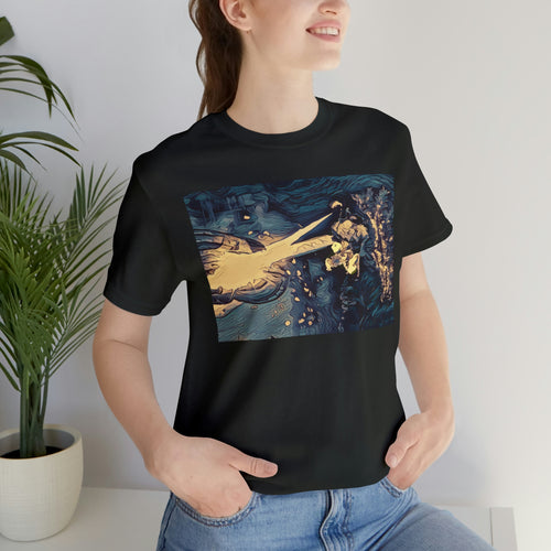 Godzilla vs Enterprise Short Sleeve Tee