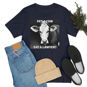 PET A COW B&W Short Sleeve Tee - David's Brand