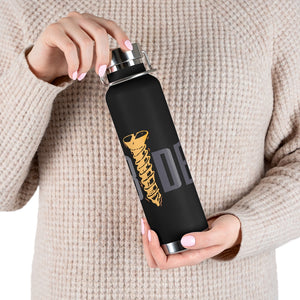 Screw Biden Black Lettering Copper Vacuum Insulated Bottle, 22oz - David's Brand