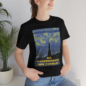 All Governments Are Corrupt Short Sleeve Tee