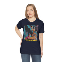 Load image into Gallery viewer, I Fight for the Animals! Short Sleeve Tee - David&#39;s Brand