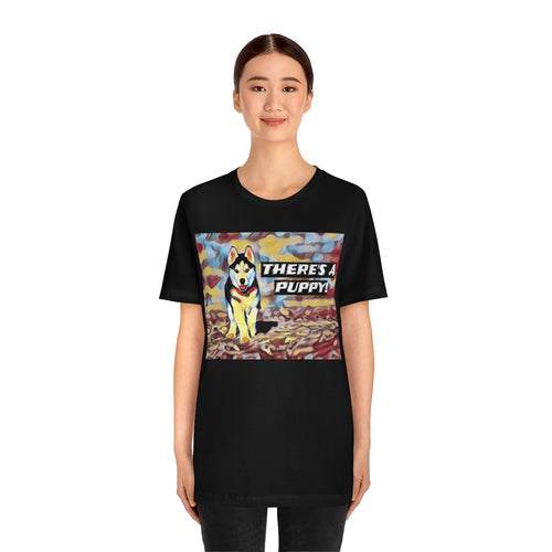 There's a Puppy! Short Sleeve Tee - David's Brand