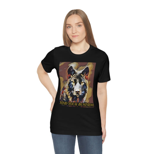 Mind Your Business Short Sleeve Tee - David's Brand