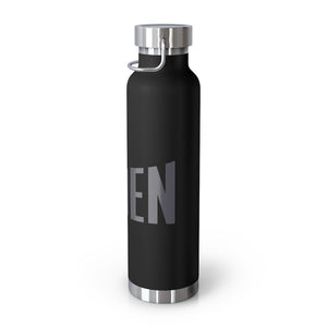 Screw Biden Black Lettering Copper Vacuum Insulated Bottle, 22oz - David's Brand